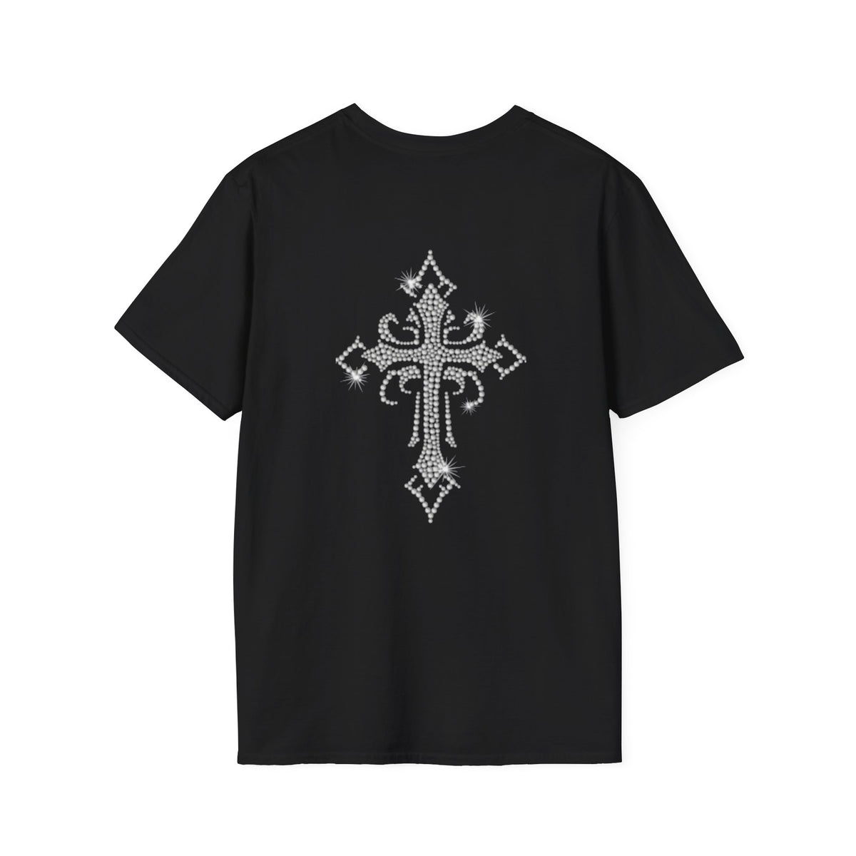 He Restores My Soul T-Shirt — Psalm 23:3 Script Faith Tee