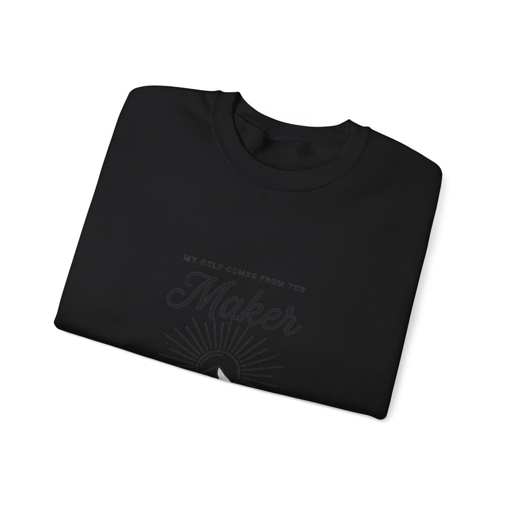 Maker of Heaven & Earth Sweatshirt | Christian Streetwear, Scripture Tee