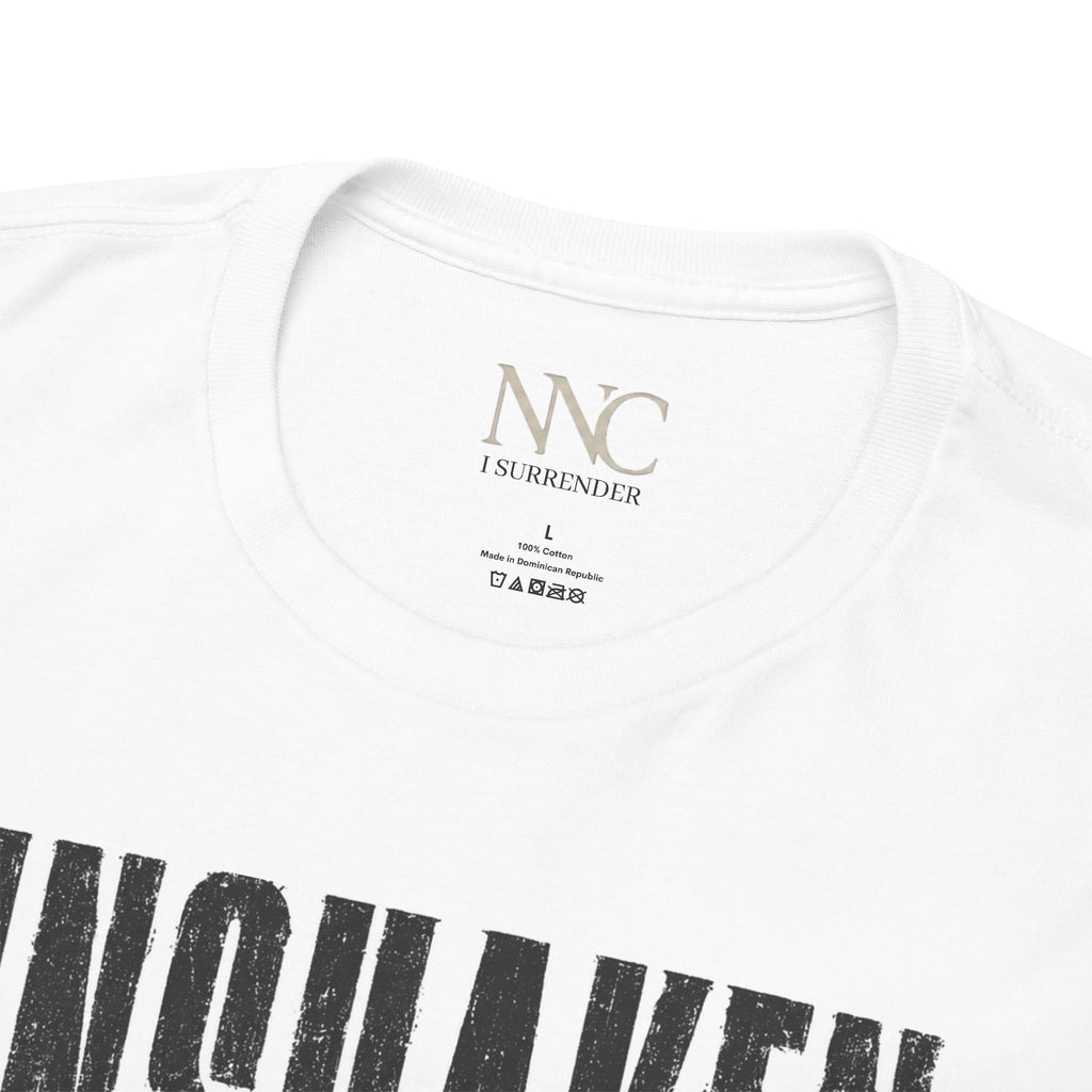 Unshaken Christian T‑Shirt — Psalm 62:6 Faith Graphic Tee