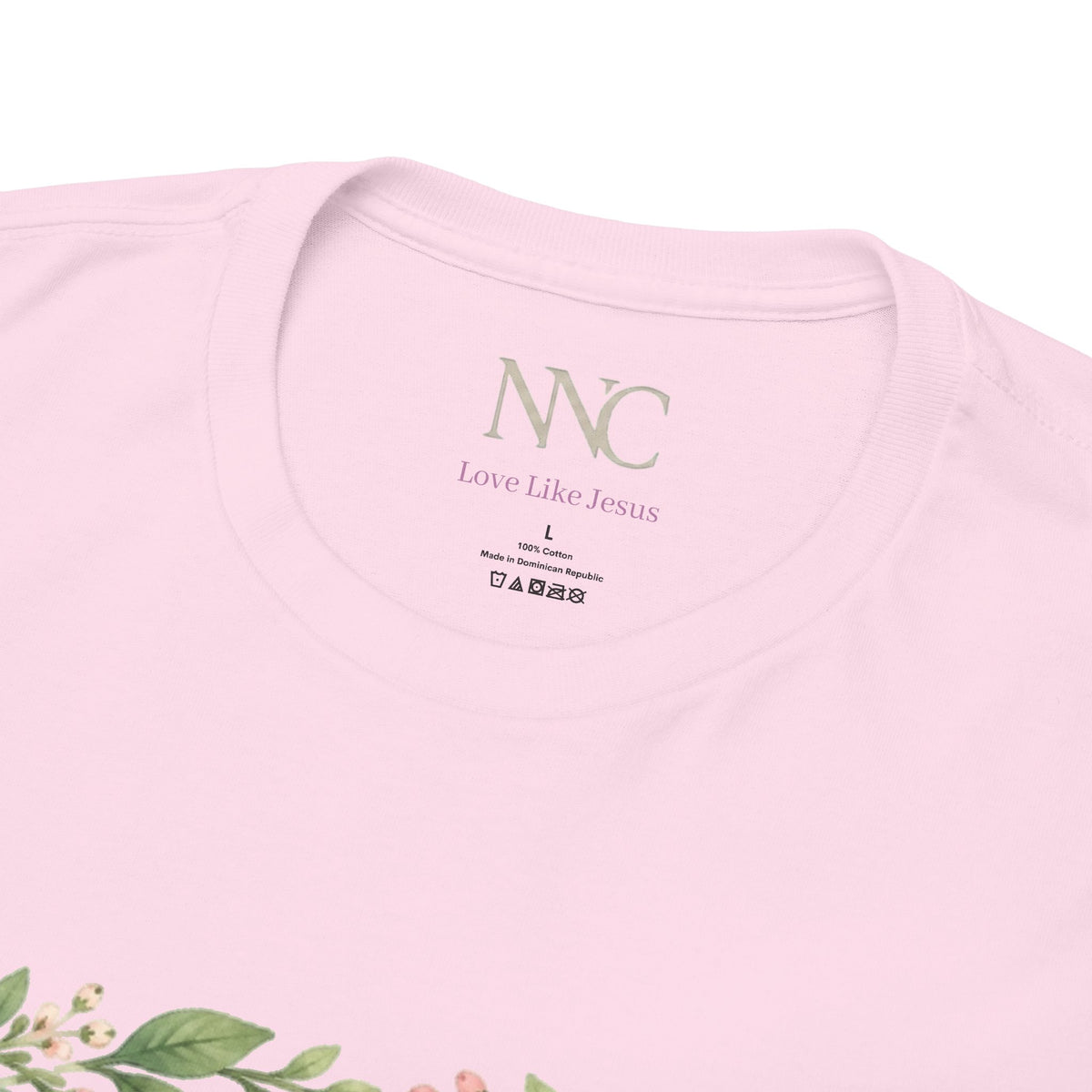 Bloom in His Promises Butterfly Tee — Inspirational Christian Scripture Shirt