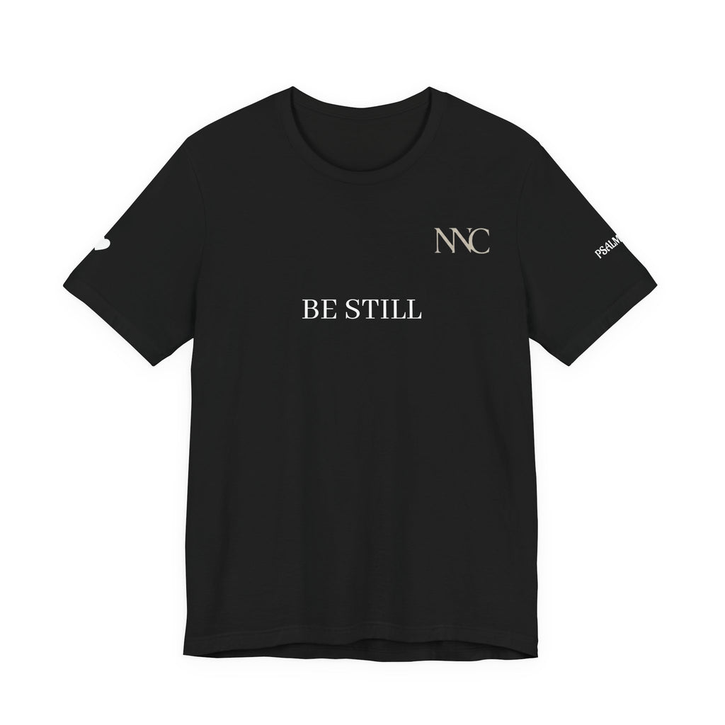 Minimalist 'NNC' Logo T-Shirt – Small Chest Monogram Tee