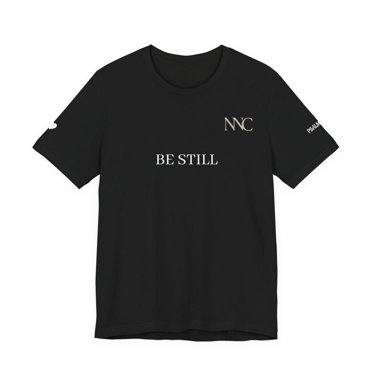 Minimalist 'NNC' Logo T-Shirt – Small Chest Monogram Tee