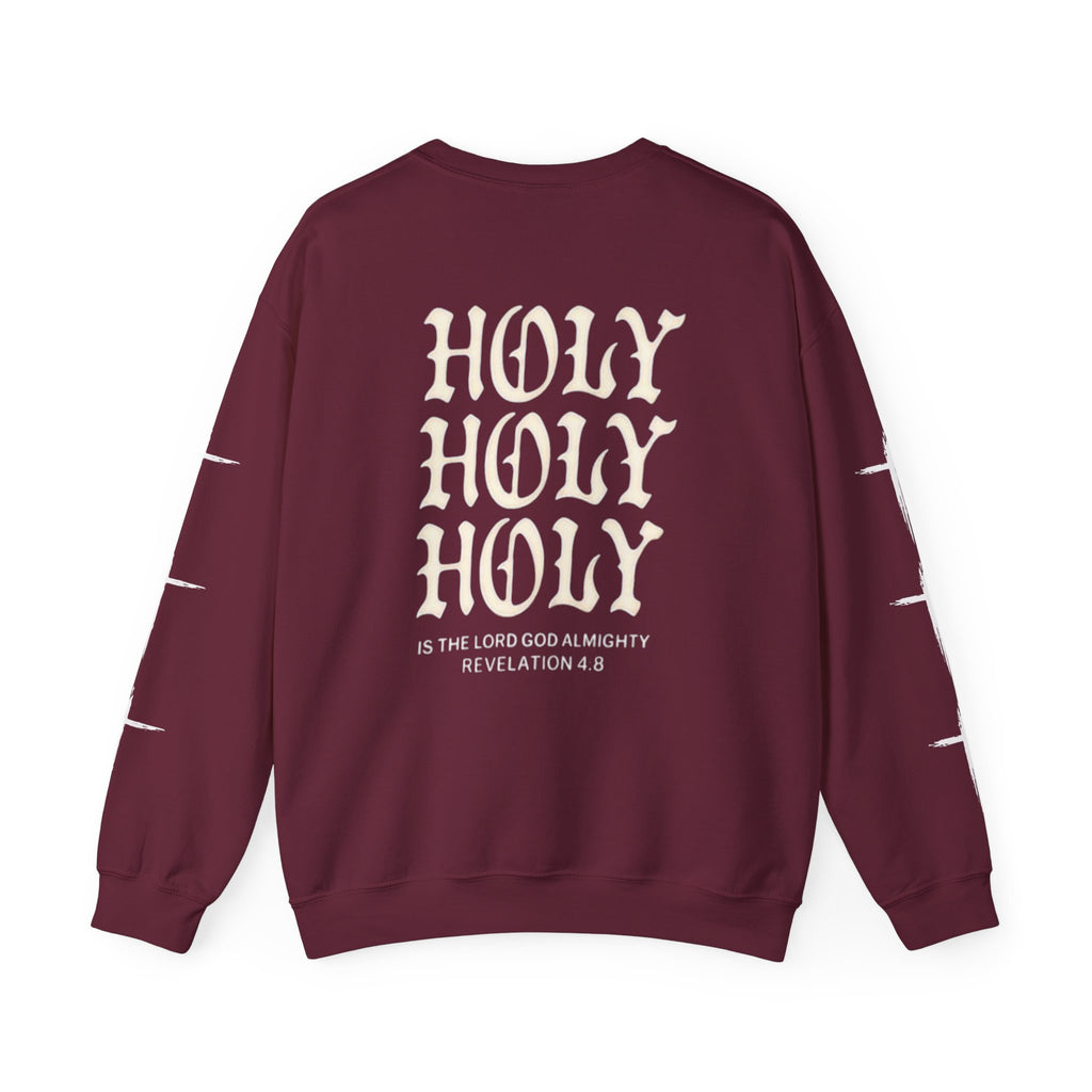 Revelation 4:8 "Holy, Holy, Holy" Crewneck Sweatshirt