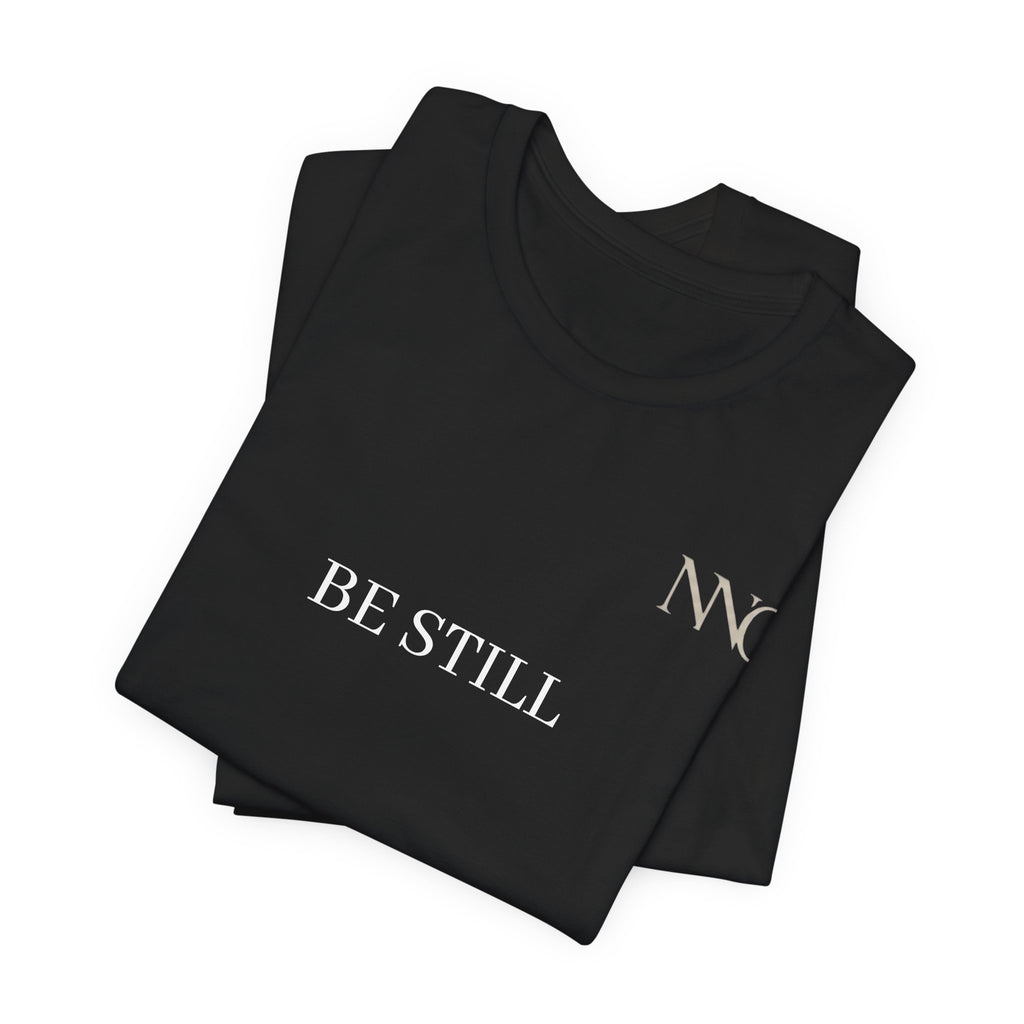 Minimalist 'NNC' Logo T-Shirt – Small Chest Monogram Tee