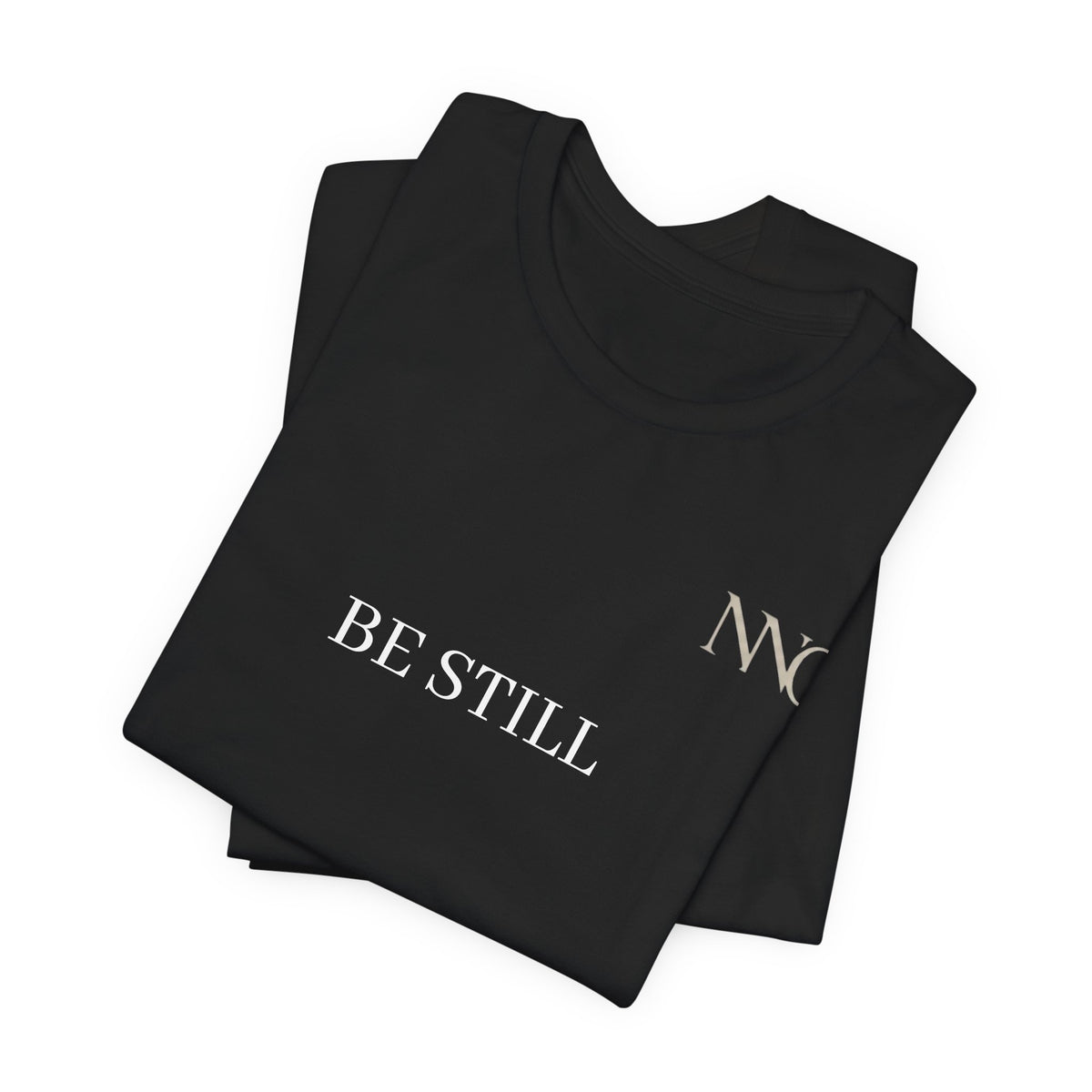Minimalist 'NNC' Logo T-Shirt – Small Chest Monogram Tee