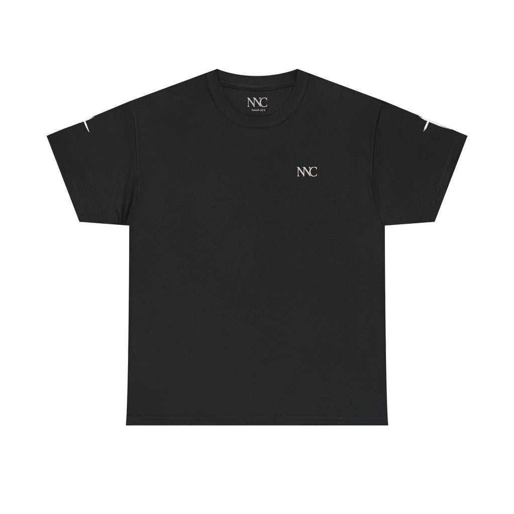 Built Through the Fire T-Shirt — Christian Isaiah 43:2 Faith Tee