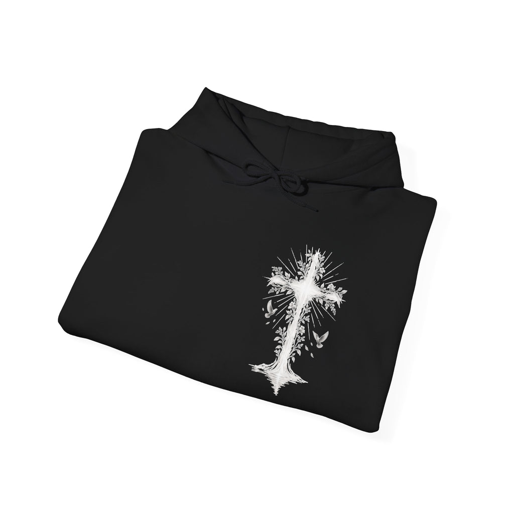 Faith Cross Hoodie — Inspirational Christian Prayer Quote Pullover