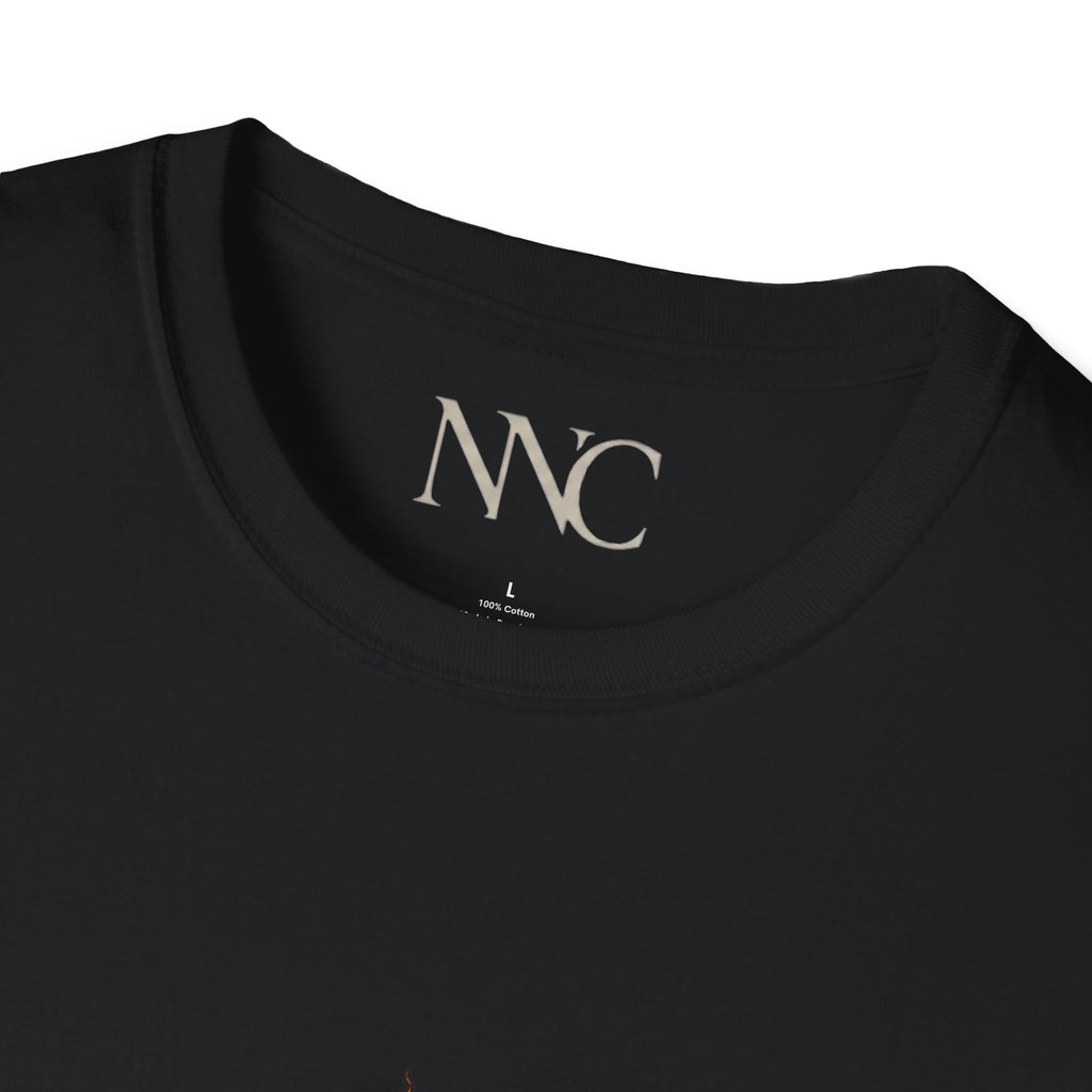 Christian T-Shirt — "Nahnhcap" & "The Spirit He Caused to Dwell in Us" Graphic Tee (James 4:5)