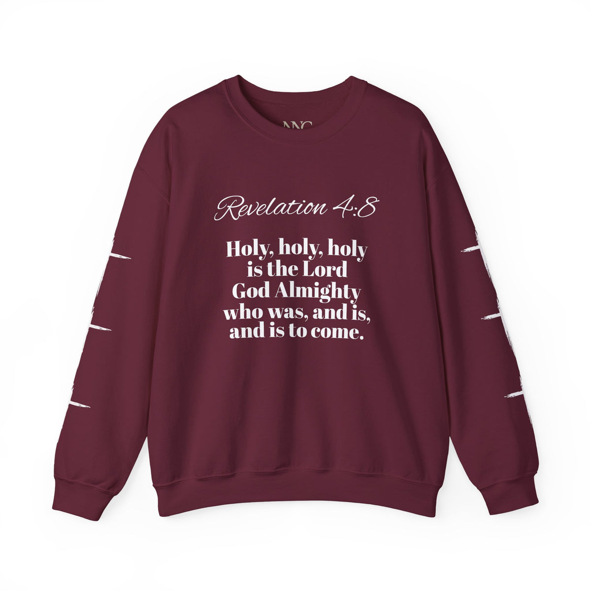 Revelation 4:8 "Holy, Holy, Holy" Crewneck Sweatshirt