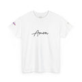 Amen Script Tee — “I am a daughter of the King” Back Silhouette Christian T‑Shirt