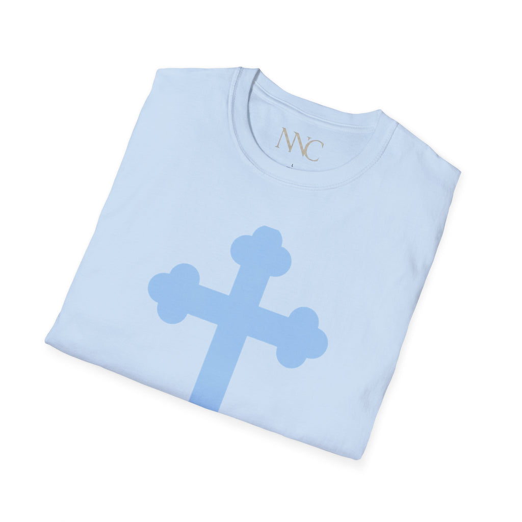 Christian T-Shirt — “I Will Heal You” Prayer Cross Faith Tee