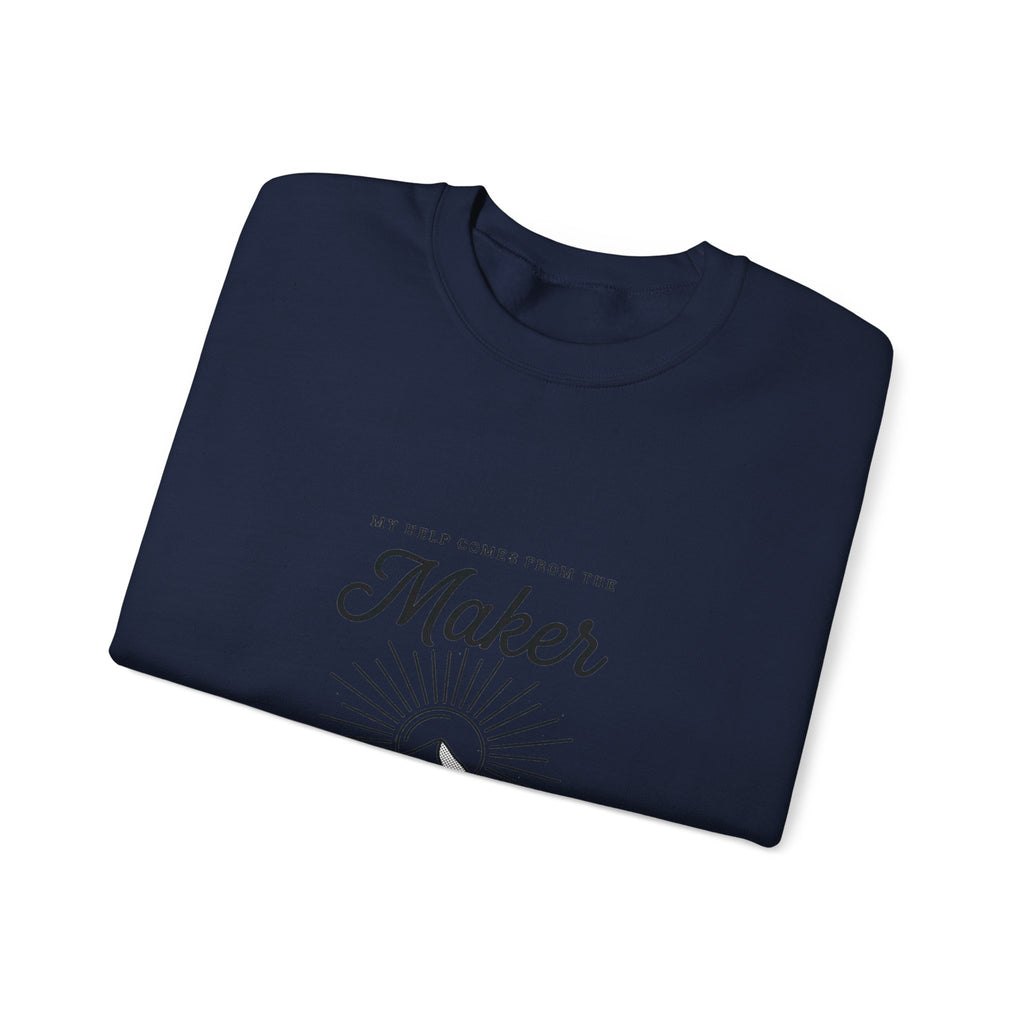 Maker of Heaven & Earth Sweatshirt | Christian Streetwear, Scripture Tee