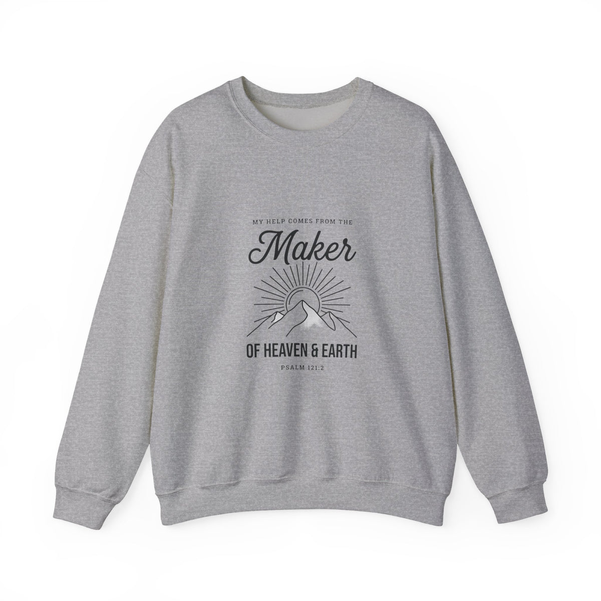 Maker of Heaven & Earth Sweatshirt | Christian Streetwear, Scripture Tee