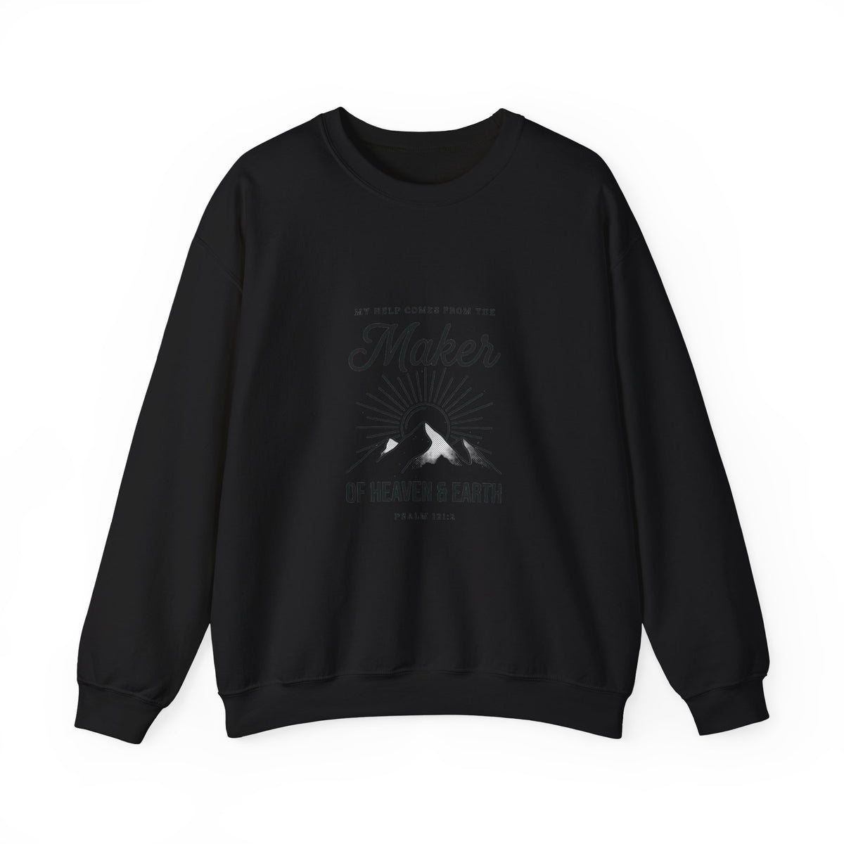 Maker of Heaven & Earth Sweatshirt | Christian Streetwear, Scripture Tee