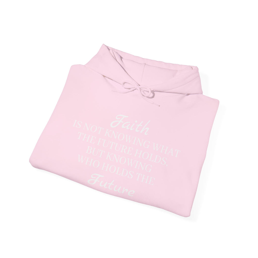 Faith Quote Hoodie – "I'm With Him" Christian Inspirational Hooded Sweatshirt