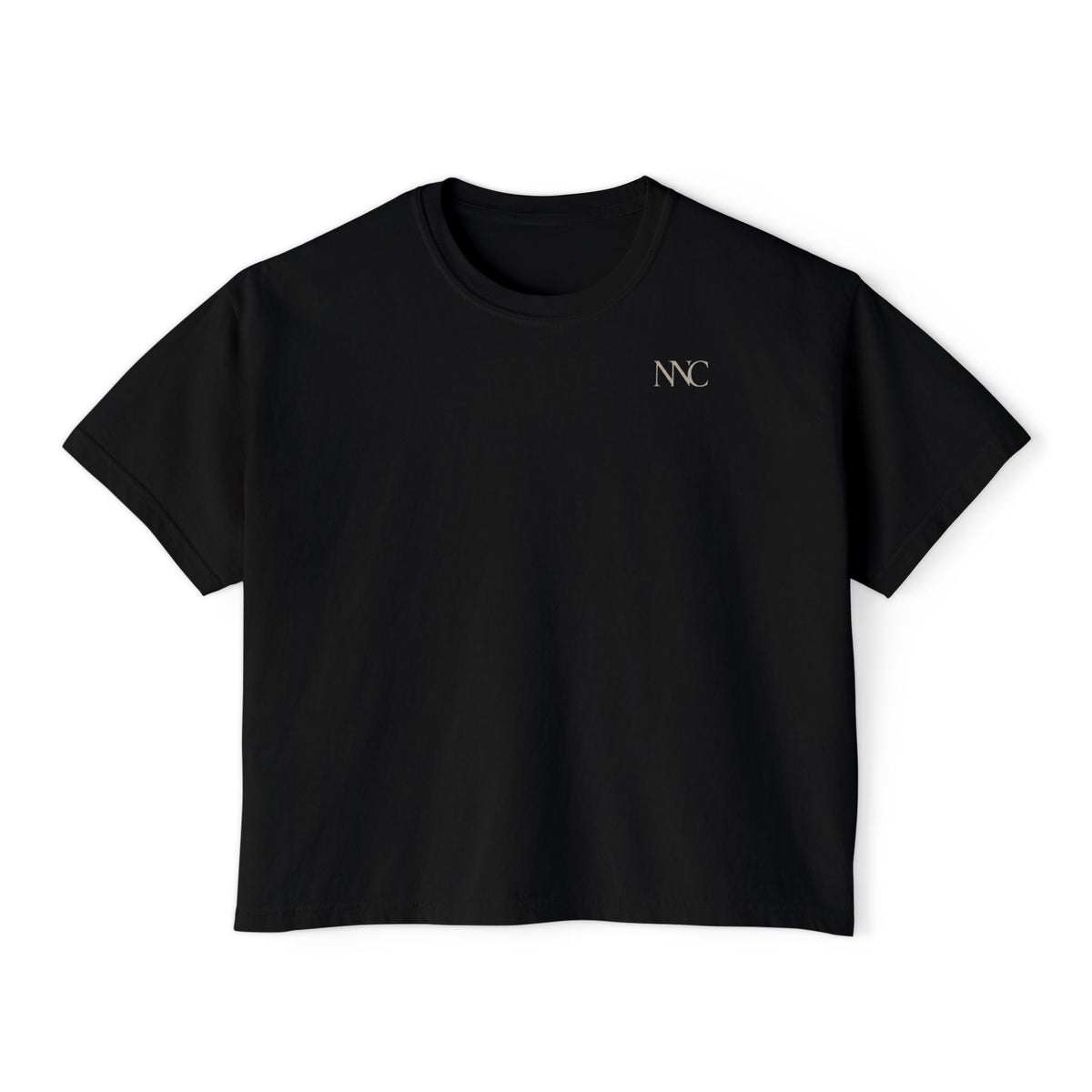 Christian Women's Boxy Tee — “When You Worship He Will Come & Manifest” Inspirational Faith Shirt