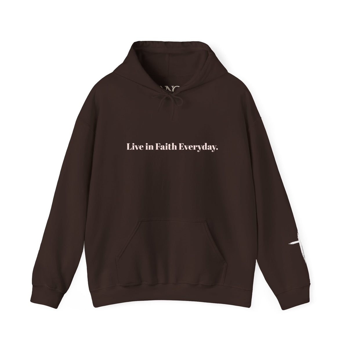 Faith 'Live in Faith Everyday' Hoodie — LOVE Back Christian Pullover