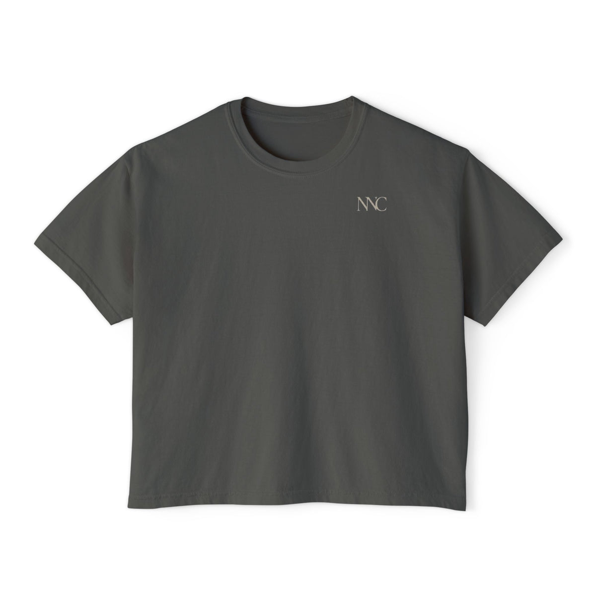 Christian Women's Boxy Tee — “When You Worship He Will Come & Manifest” Inspirational Faith Shirt