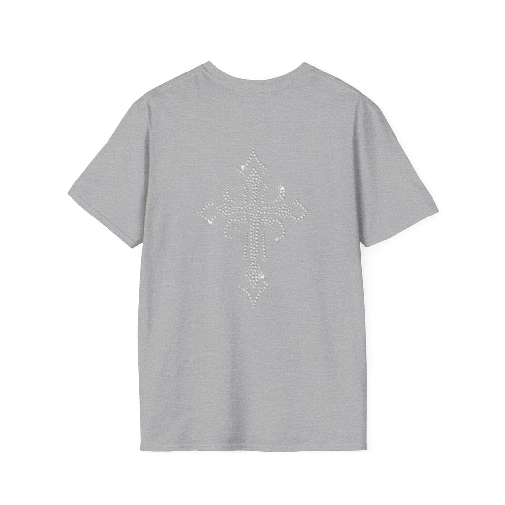 He Restores My Soul T-Shirt — Psalm 23:3 Script Faith Tee
