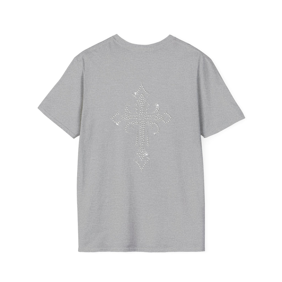 He Restores My Soul T-Shirt — Psalm 23:3 Script Faith Tee
