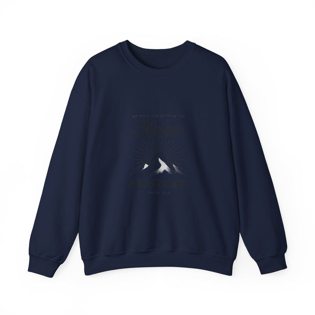 Maker of Heaven & Earth Sweatshirt | Christian Streetwear, Scripture Tee
