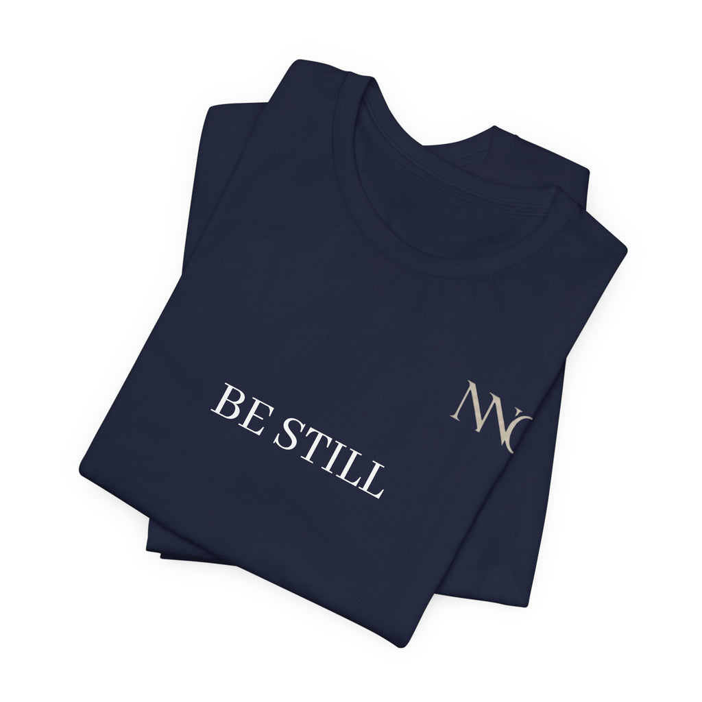 Minimalist 'NNC' Logo T-Shirt – Small Chest Monogram Tee