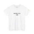Christian T-Shirt — "Not Ashamed of the Gospel" (Romans 1:16)