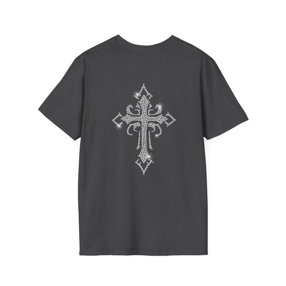 He Restores My Soul T-Shirt — Psalm 23:3 Script Faith Tee