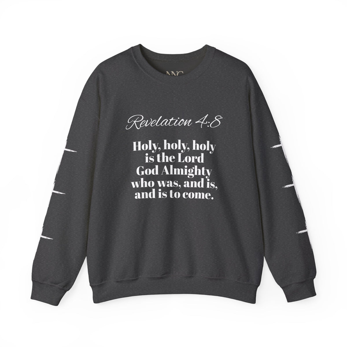 Revelation 4:8 "Holy, Holy, Holy" Crewneck Sweatshirt