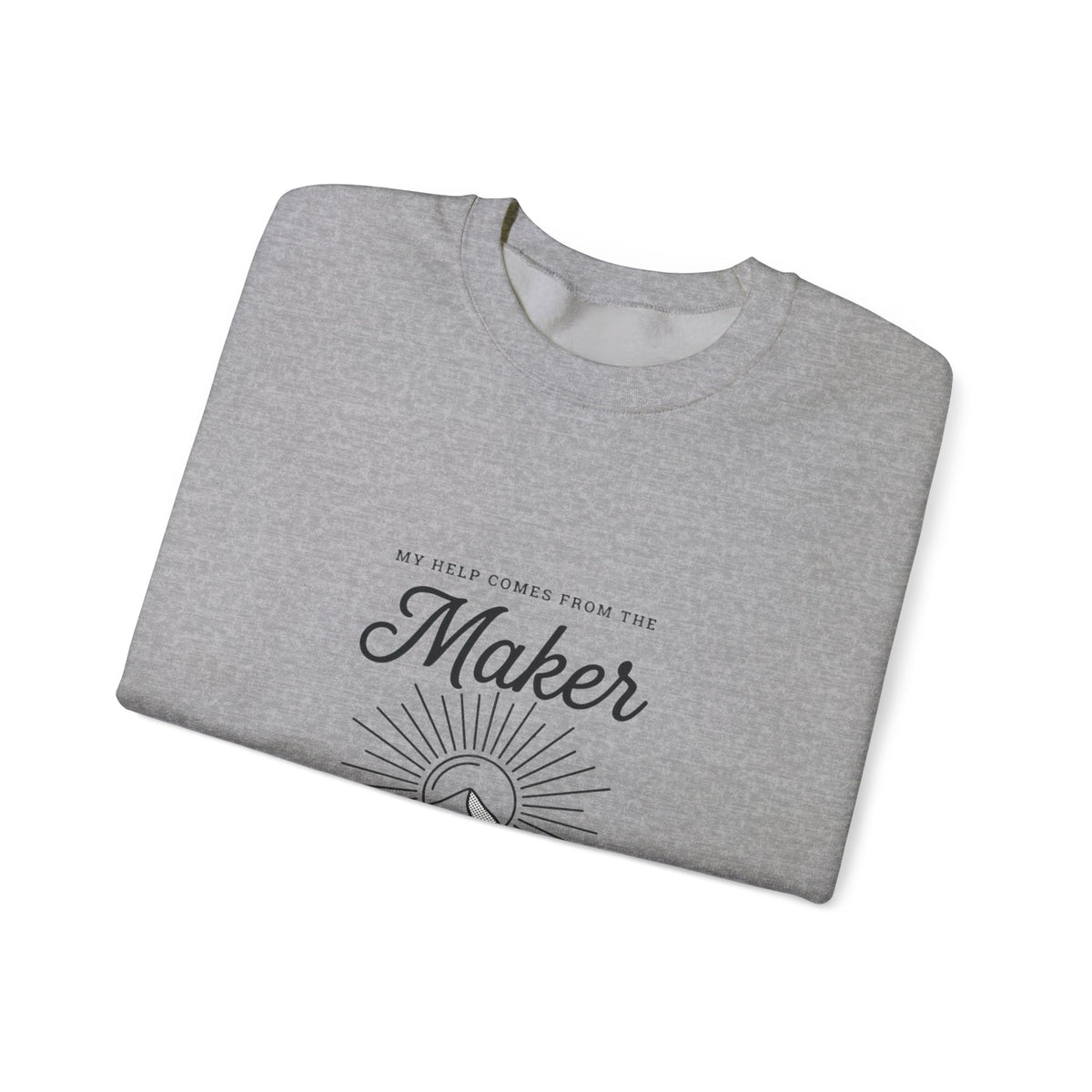 Maker of Heaven & Earth Sweatshirt | Christian Streetwear, Scripture Tee